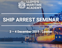 LMA Ship Arrest Seminar 2019